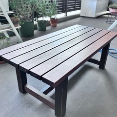 Francfranc 北欧風カフェテーブル(アンティーク調)