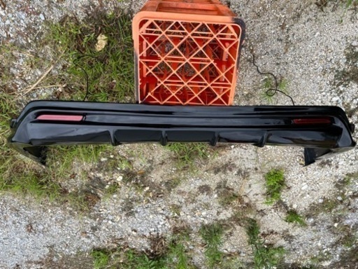 210クラウンアスリート　新品リアハーフスポイラー