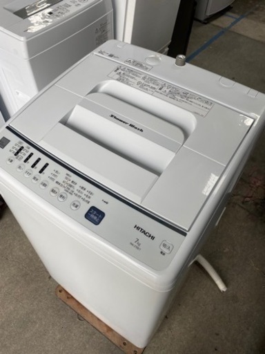 日立　洗濯機　NW-Z70E7　2020年製　7㎏●AA08W008