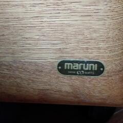 無料配布！キャスター付き木製３段キャビネット　鍵付き！の画像