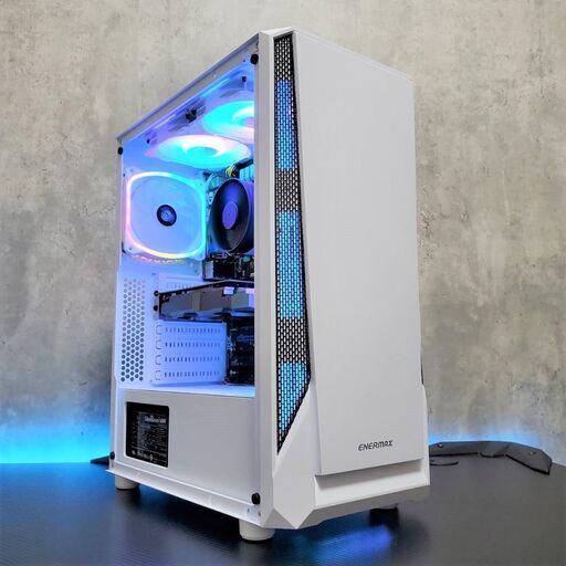 Corei7 メモリ24GB  新品SSD512GB ゲーミングPC ホワイト