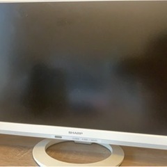SHARP【AQUOS】液晶テレビ　22インチ　外付けHDD付き録画可