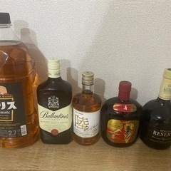 ウイスキー、焼酎セット