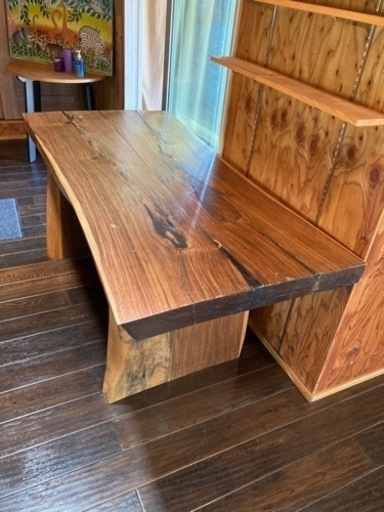 一枚板／バリ島／ダイニングテーブル