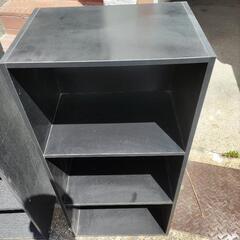 黒　カラーボックス