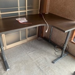 再値下げしました。ニトリ　L型パソコンデスク