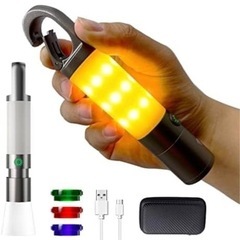 LEDランタン USB充電式 防水 キャンプ アウトドア 防災用の画像