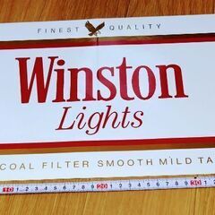 値下げ Ｗinstonステッカー　