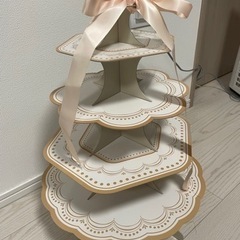 紙製ケーキスタンド 結婚式パーティー小物