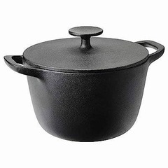 IKEA イケア Vardagen 鉄鍋 両手鍋 3L