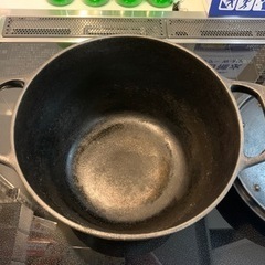 IKEA イケア Vardagen 鉄鍋 両手鍋 3Lの画像