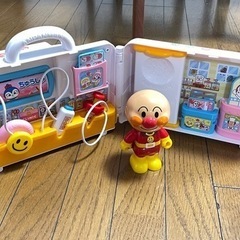 アンパンマンおもちゃ キャラクター玩具 お医者さんごっこ 救急車