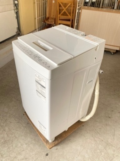 福岡市内配送無料　2018年　東芝 TOSHIBA AW-8D6(W) [全自動洗濯機 (8.0kg) ZABOON(ザブーン) グランホワイト]