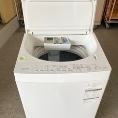 福岡市内配送無料 2018年 東芝 TOSHIBA AW-8D6(W) [全自動洗濯機 (