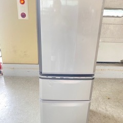 福岡市内配送無料　三菱　MITSUBISHI　冷蔵庫 MR-C34EW-AS　335L