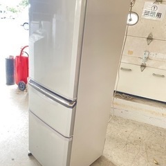 福岡市内配送無料　三菱　MITSUBISHI　冷蔵庫 MR-C34EW-AS　335L