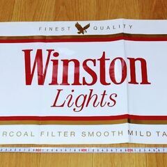 Ｗinstonステッカー特大
