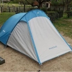 　モンベル　テント　クロノスキャビン　2型　青の画像
