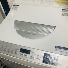 アクア冷蔵庫とシャープ洗濯乾燥機のセット