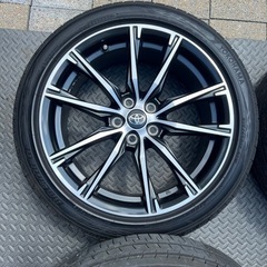 86 後期　ZN6 純正　ホイール　タイヤホイールセット　バリ山　美品の画像