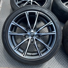 86 後期　ZN6 純正　ホイール　タイヤホイールセット　バリ山　美品の画像