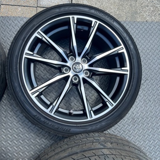 86 後期　ZN6 純正　ホイール　タイヤホイールセット　バリ山　美品 86 後期 ZN6 純正 ホイール タイヤホイールセット バリ山 美品