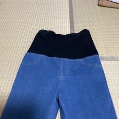 マタニティデニムパンツ　ELFINDOLLの画像