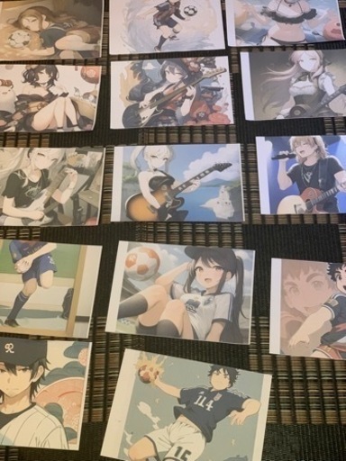 AI絵画　額縁入り。