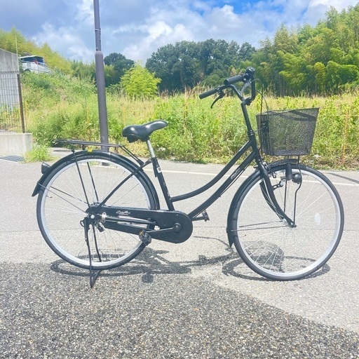最高 美品‼26インチシティーサイクル自転車 美品 自転車 26インチ 6段