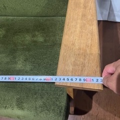 アサヒ家具　　3人掛けソファ　　みどりの画像