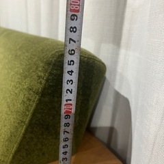 アサヒ家具　　3人掛けソファ　　みどりの画像