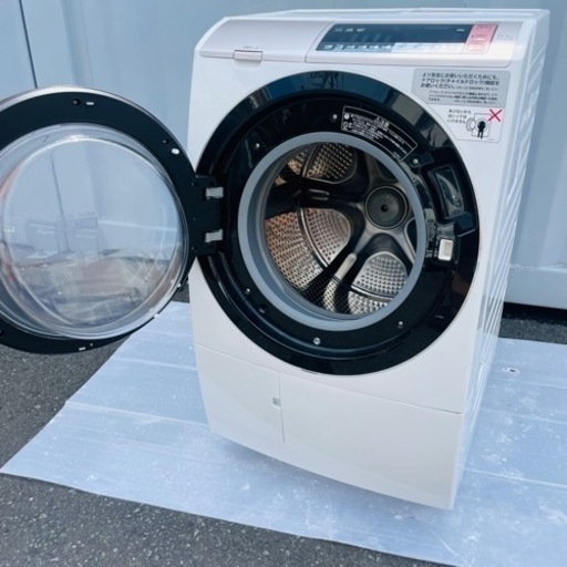 激安⬇️2017年製　HITACHI ドラム式洗濯乾燥機　配達?