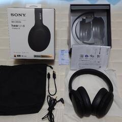 SONY WH-H910N BLACK ヘッドホン 