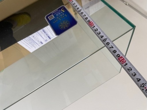 (美品)コトブキ LEGLASS 枠なし60cm水槽