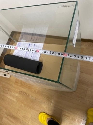 (美品)コトブキ LEGLASS 枠なし60cm水槽