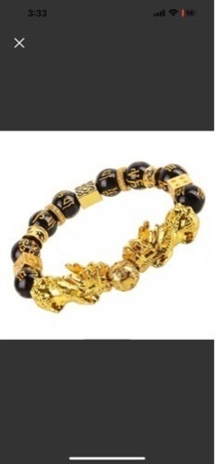 【金運】黄金ドラゴンブレスレット