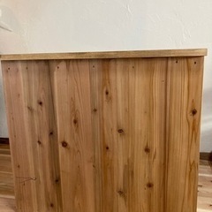 木製レジカウンター　キッチンカウンターにも