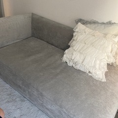 Francfranc メーネ カウチ R ライトグレー（W810）