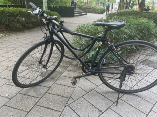 スポーツ自転車　黒