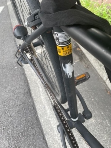 スポーツ自転車　黒　