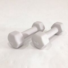 【美品】ダンベル 2kg セット ノーブランド品
