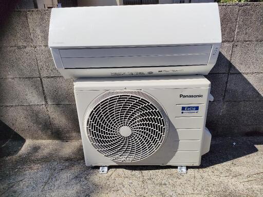 パナソニック製6畳用エアコン、中古、2023年製（標準取付工事込み）