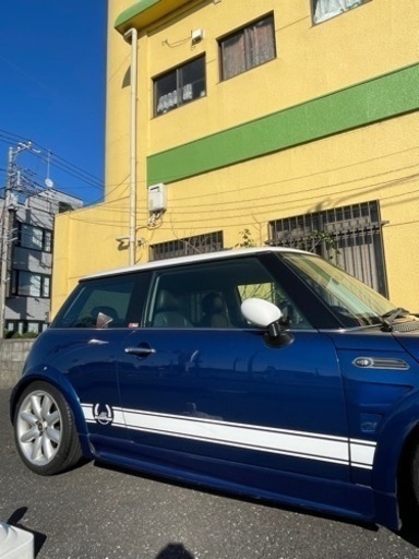 BMWミニクーパー AC SCHNITZER 青