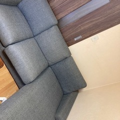 3人掛けL字ソファ　カウチ