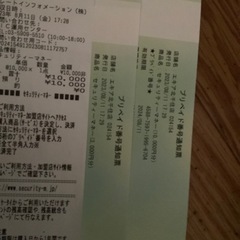 セキュリティーマネー一万3000円分の画像