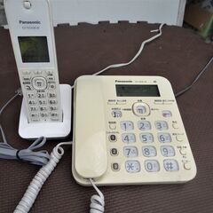 8/17●パナソニック　コードレス留守番電話機　VG-GZ30　...