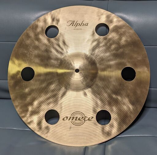 【当在庫処分！】omete cymbals Alpha Crash 18インチ Omete Alpha Series Cymbal Pack with Bag, 14pr/16/18/20