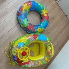 浮き輪 ベビー 子供 うきわ キッズ　ハンドル付き 1-6歳  ...