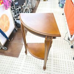 2/19【ジモティ特別価格】コーナーテーブル イタリア製 木製 サイドテーブル 家具