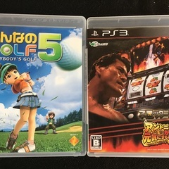PS3 ソフト　アントニオ猪木が元気にするパチスロ機　みんなのゴルフ5